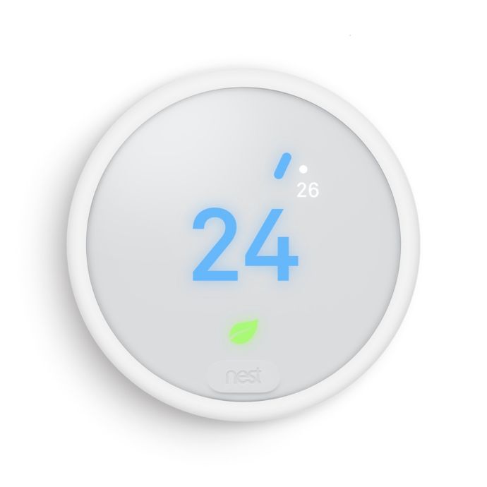 Google Nest Thermostat E in White Bed Bath and Beyond Canada