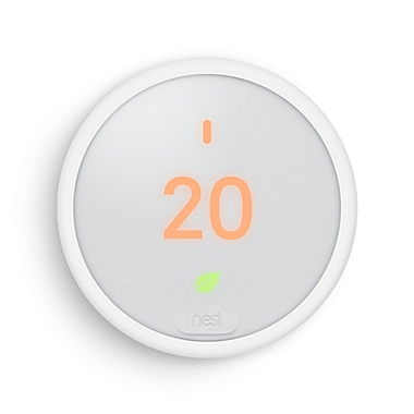Google Nest Thermostat E in White. View a larger version of this product image.