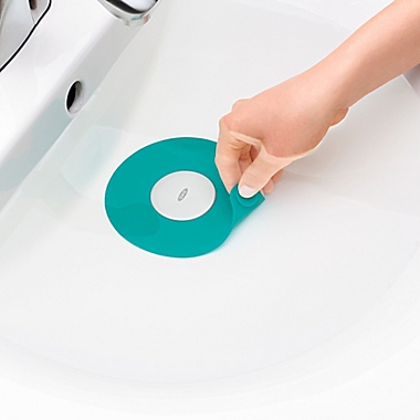 OXO Tot&reg; Tub Drain Stopper in Teal. View a larger version of this product image.