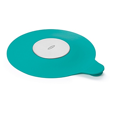 OXO Tot&reg; Tub Drain Stopper in Teal. View a larger version of this product image.