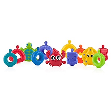 Nuby&trade; 15-Piece Fun Bath Links. View a larger version of this product image.