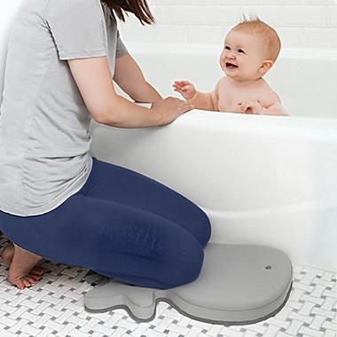 SKIP*HOP&reg; Moby&reg; Bath Kneeler in Grey. View a larger version of this product image.