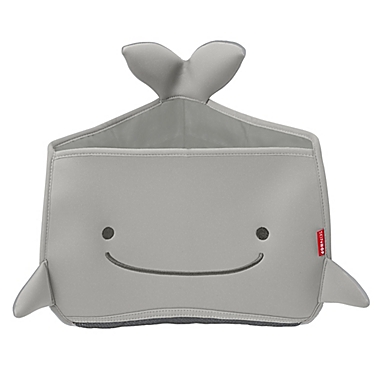 SKIP*HOP&reg; Moby&reg; Corner Bath Organizer in Grey. View a larger version of this product image.