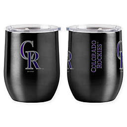 MLB Colorado Rockies 16 oz. Ultra Curved Stainless Steel Wine Tumbler