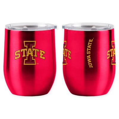 One Size Team Colors Boelter Brands NCAA Indiana Hoosiers Drink Tumbler Steel 16 Curved