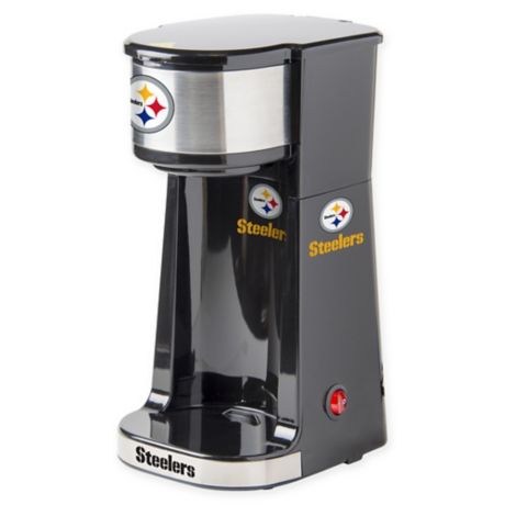 NFL Pittsburgh Steelers Single Serve Coffee Maker  Bed 