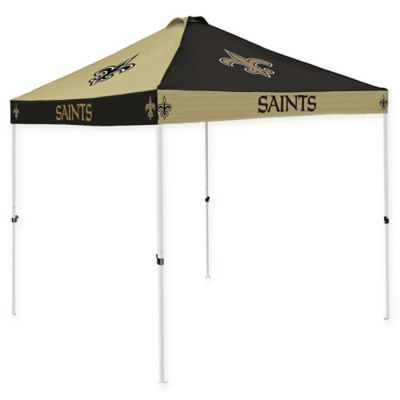 Logo Brands 620-42C New Orleans Saints Checkerboard Canopy