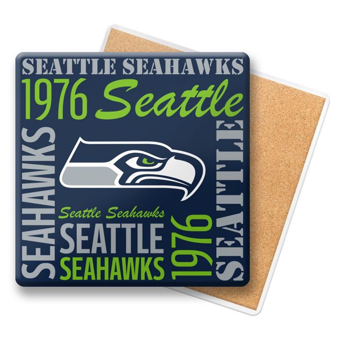 Nfl Seattle Seahawks Coasters Set Of 6 Bed Bath Beyond