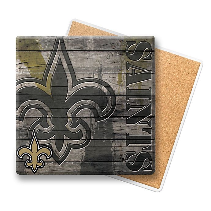 NFL New Orleans Saints Wooden Coasters (Set of 6) | Bed Bath & Beyond
