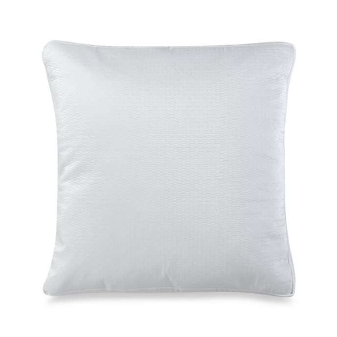 Nicole Miller Argos European Pillow Sham In White Bed Bath Beyond