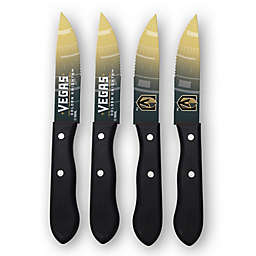 NHL Vegas Golden Knights 4-Piece Stainless Steel Steak Knife Set