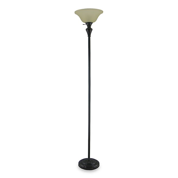 Torchiere Floor Lamp In Bronze Bed, Torchiere Floor Lamp Bed Bath And Beyond