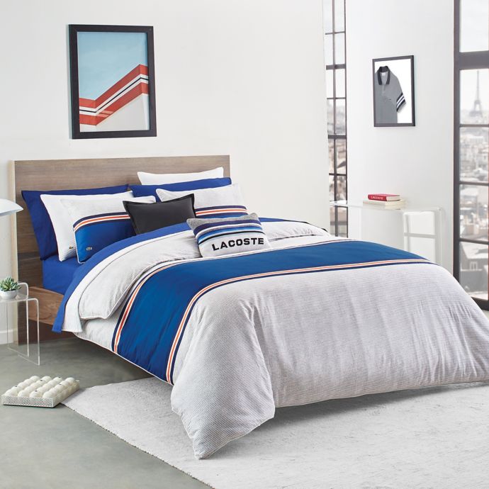 Lacoste Praloup Duvet Cover Set Bed Bath Beyond