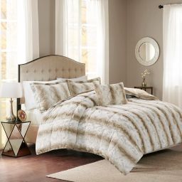 Faux Fur Comforter Bed Bath Beyond