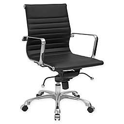 Edgemod Ribbed Mid Back Office Chair
