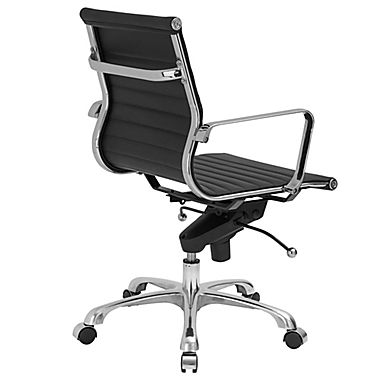 Edgemod Ribbed Mid Back Office Chair. View a larger version of this product image.