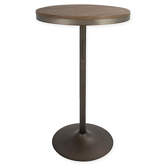 Alternate image 1 for LumiSource® Dakota Adjustable Bistro Table in Brown