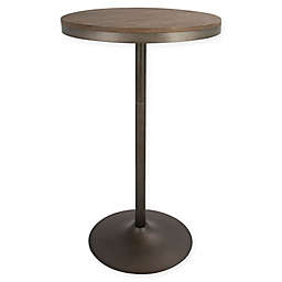 LumiSource® Dakota Adjustable Bistro Table in Brown