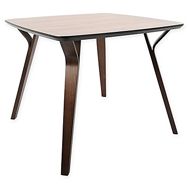 LumiSource&reg; Folia Dining Table in Brown. View a larger version of this product image.