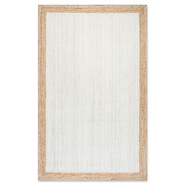 nuLOOM Eleonora 5-Foot x 8-Foot Area Rug in White. View a larger version of this product image.