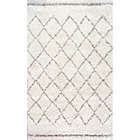 Alternate image 0 for nuLOOM Vennie Shaggy 5-Foot x 8-Foot Area Rug in Natural