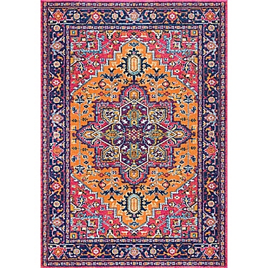 nuLOOM Fancy Persian Vonda 9-Foot x 12-Foot Area Rug in Orange. View a larger version of this product image.