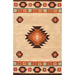 nuLOOM Hand Tufted Shyla 4-Foot x 6-Foot Area Rug in Beige