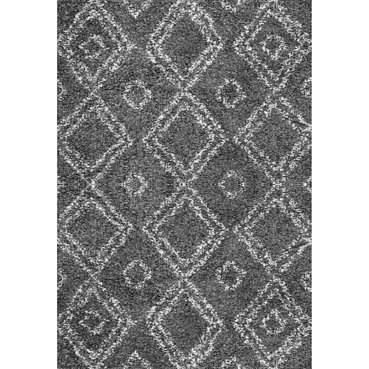 Alternate image 1 for nuLOOM Iola Easy Shag 5-Foot 3-Inch x 7-Foot 6-Inch Area Rug in Grey