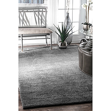 Nuloom Ombre Bernetta 5-Foot x 8-Foot Area Rug in Grey. View a larger version of this product image.