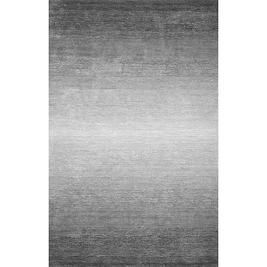 Alternate image 1 for Nuloom Ombre Bernetta 7-Foot 6-Inch x 9-Foot 6-Inch Area Rug in Grey