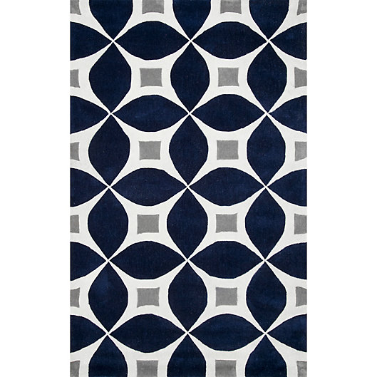 Alternate image 1 for nuLOOM Gabriela 2-Foot x 3-Foot Accent Rug in Navy