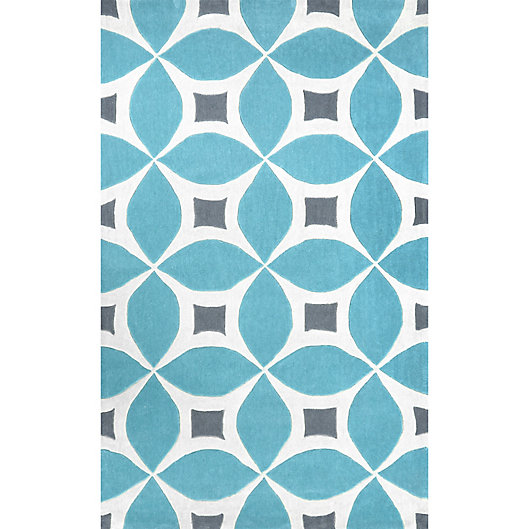 Alternate image 1 for nuLOOM Gabriela 4-Foot x 6-Foot Area Rug in Baby Blue