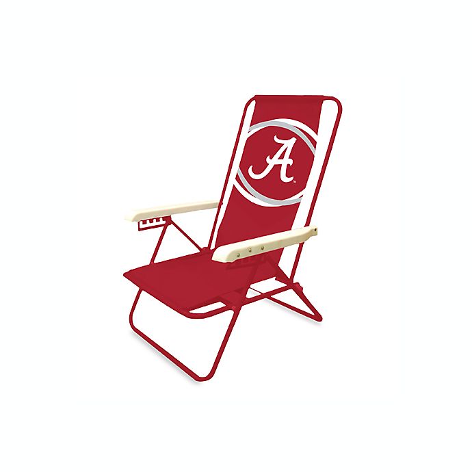 Minimalist Alabama Crimson Tide Beach Chair for Large Space