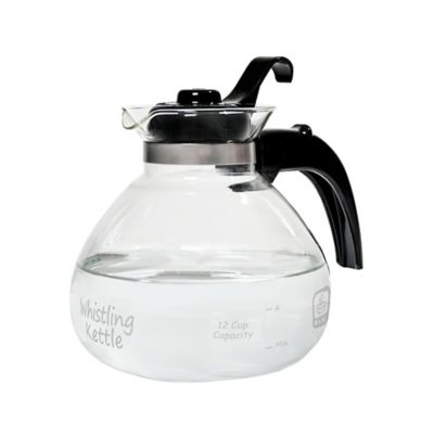 clear tea kettle