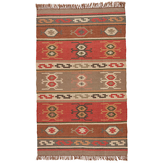 Jaipur Bedouin Ts Deep Rust Tribal, Tribal Area Rugs 8×10