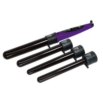 SUTRA beauty 4-Piece Interchangeable Curlers Set in Purple