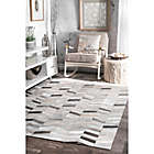 Alternate image 1 for nuLOOM Mitch Cowhide 9-Foot x 12-Foot Area Rug in Silver