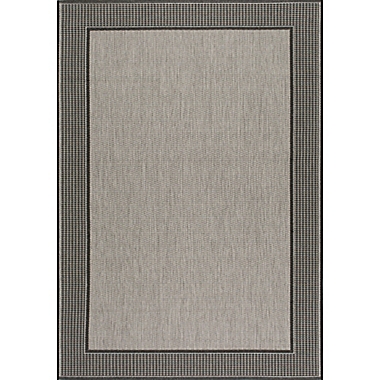 nuLOOM Gris Indoor/Outdoor Area Rug in Grey. View a larger version of this product image.