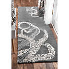 Alternate image 1 for Nuloom Octopus Tail 2-Foot 6-Inch x 8-Foot Runner in Midnight
