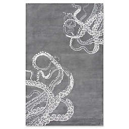 Nuloom Octopus Tail 7-Foot 6-Inch x 9-Foot 6-Inch Area Rug in Navy