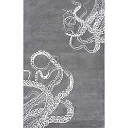 Nuloom Octopus Tail 8-Foot 6-Inch x 11-Foot 6-Inch Area Rug in Midnight