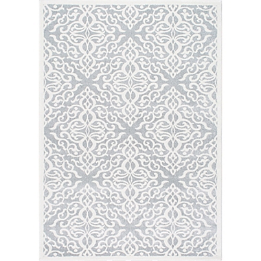 nuLOOM Contessa 2-Foot 10-Inch x 8-Foot Runner in Silver. View a larger version of this product image.