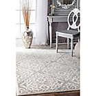 Alternate image 1 for nuLOOM Contessa 2-Foot 10-Inch x 8-Foot Runner in Silver