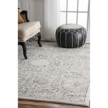 nuLOOM Vintage Minta 4-Foot x 6-Foot Area Rug in Grey. View a larger version of this product image.