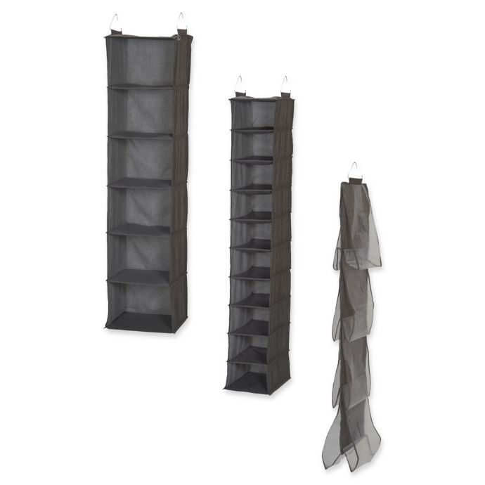 Household Essentials Closet Organization Collection In Grey Bed Bath And Beyond Canada