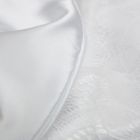 Alternate image 2 for Protect My Shoes Women's Shoe Bag in White Satin/Lace