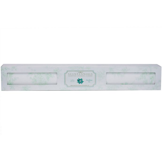 Scentennials 6 Pack Drawer Liners In Caribbean Ice Bed Bath And