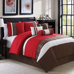 Red And Brown Comforter Bed Bath Beyond
