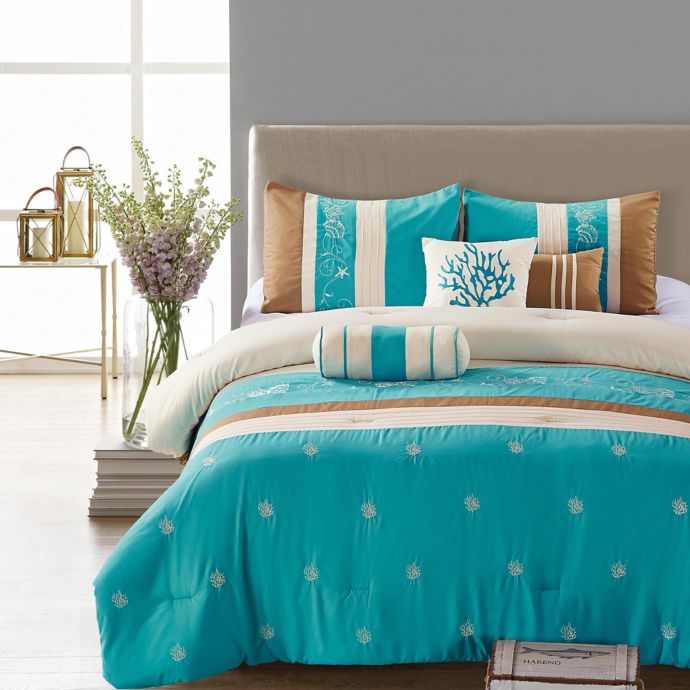 Teal And Brown King Bedding Bedding Design Ideas