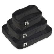 Latitude 40 &deg; N&reg; Packing Cubes 3-Pack in Black